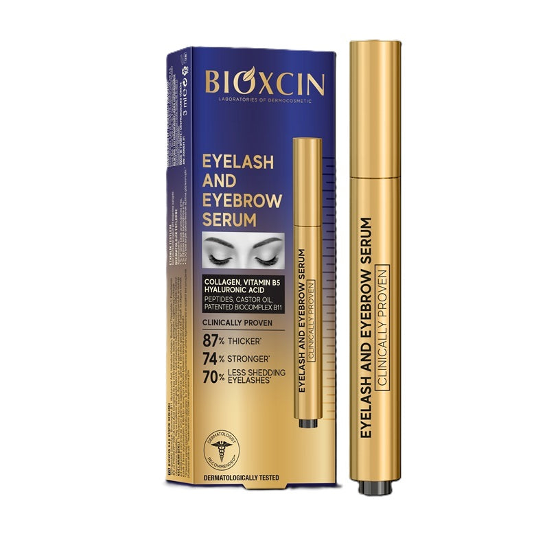 Ser pentru gene și sprâncene (3 ml) – Bioxcin - Gene mai dese