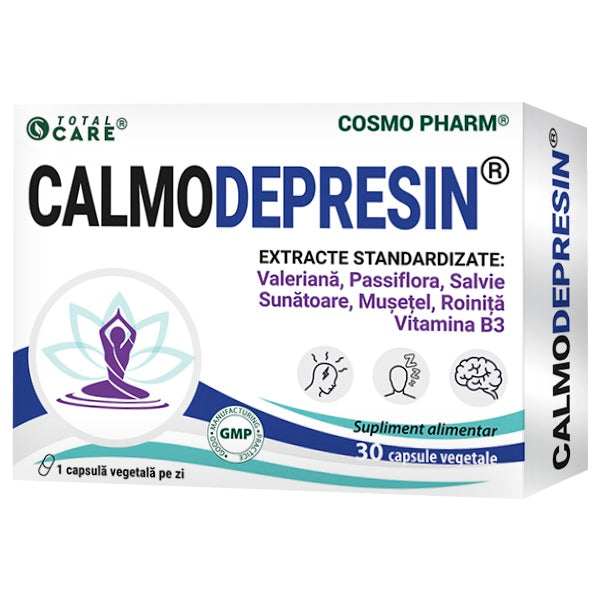 Calmo Depresin (30 capsule) – Cosmo Pharm - Magneziu și B3