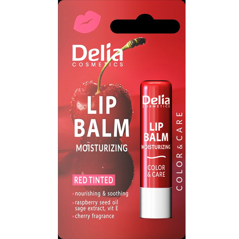 Balsam de buze hidratant cireșe (4,8 g) – Delia Cosmetics