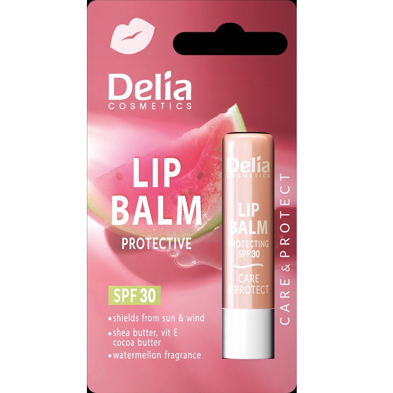 Balsam de buze SPF 30 pepene (4,8 g) – Delia Cosmetics
