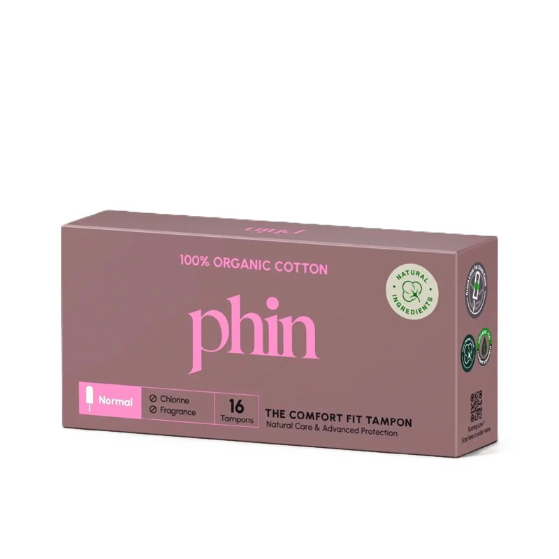 Tampoane din bumbac organic (16 buc) – Phin - Confort Fit