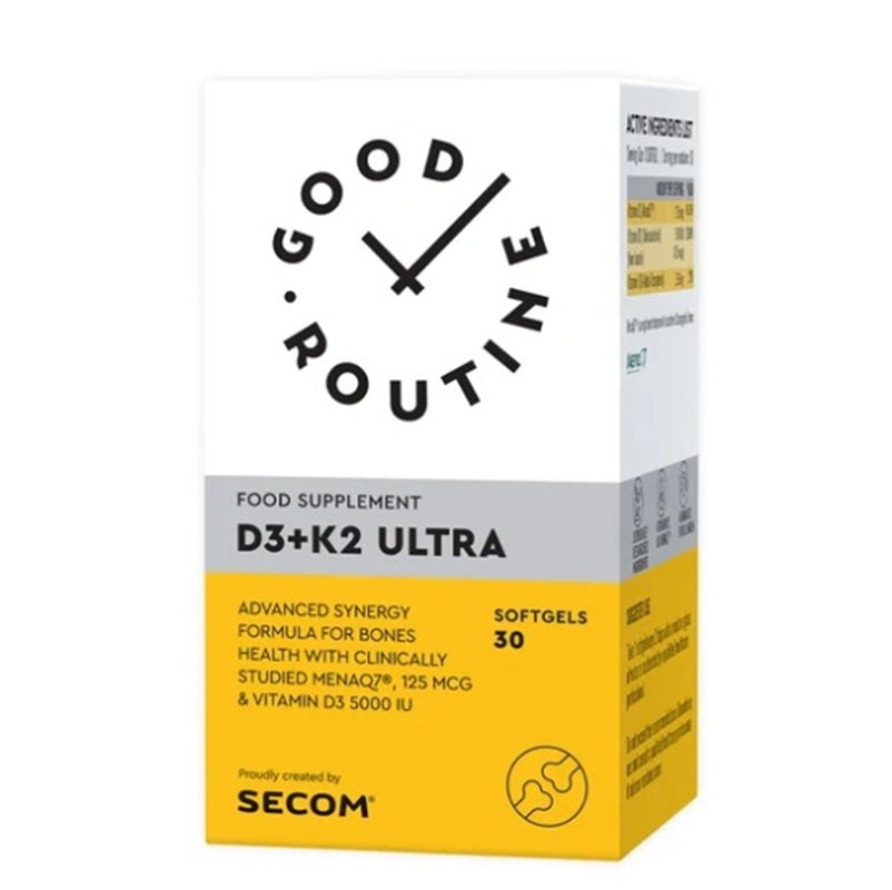 D3 + K2 Ultra (30 capsule moi) – Secom - Oase sănătoase