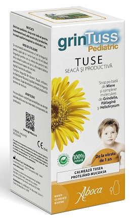 Grintuss Pediatric Sirop 180 g - Aboca