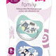 Suzeta latex ortodontica family 5-18luni 2buc/set - Abi Solutions