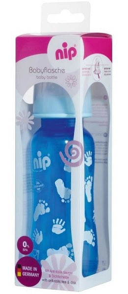 Biberon tetina silicon ortodontica trendy boy debit mediu 0-6luni 250ml - Abi Solutions