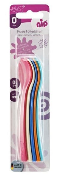 Set 5 lingurite pt.bebe 4+ luni nip - Abi Solutions