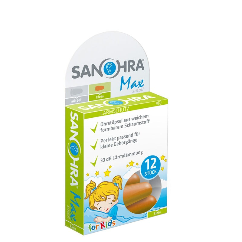 Dopuri de urechi antifonice Sanohra Max Small, 12 bucati/cutie - Abi Solutions