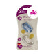 Suzete rotunde din latex Nip Cherry Marimea 2 Baieti, +6 luni, 2 bucati - Abi Solutions