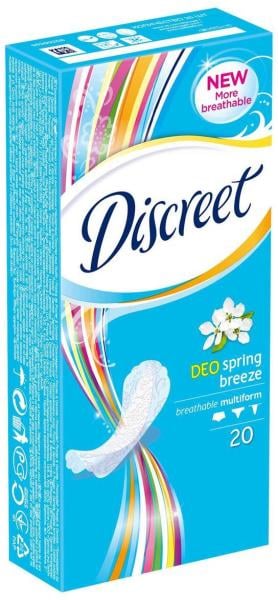 Discreet abs.zilnice 20buc spring breeze - Procter&Gamble