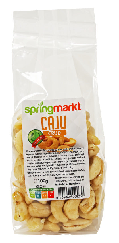 Caju crud 100gr - Springmarkt