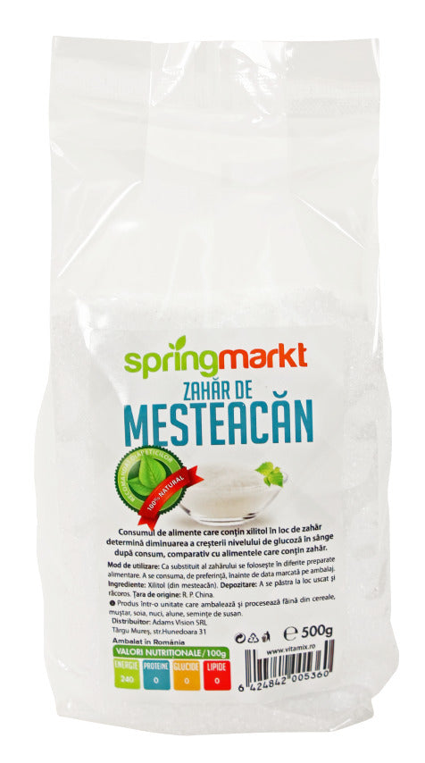 Zahar mesteacan 500gr - Springmarkt
