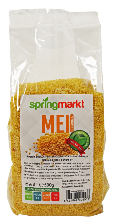 Mei decorticat 500gr - Springmarkt