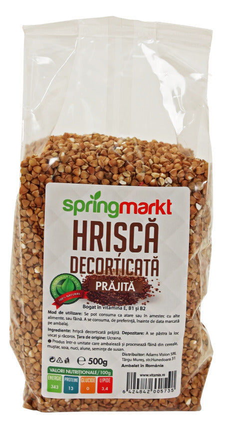 Hrisca prajita decorticata 500gr - Springmarkt
