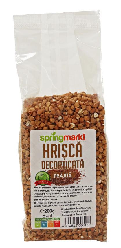 Hrisca prajita decorticata 200gr - Springmarkt
