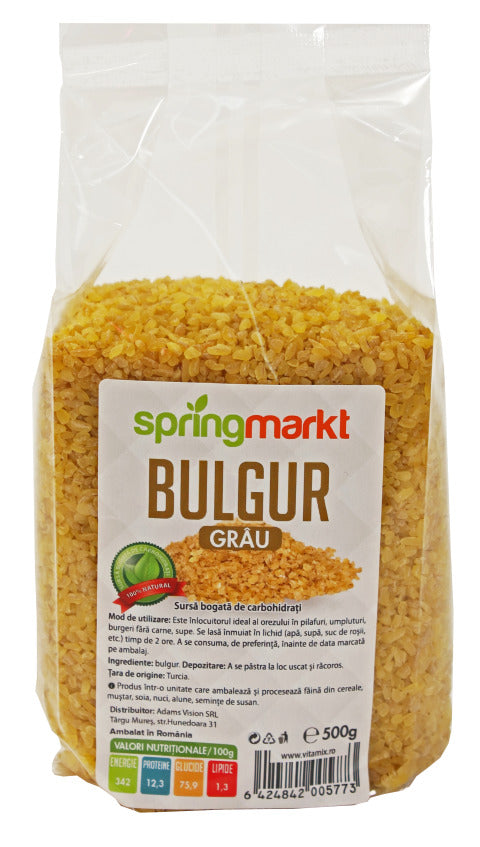 Grau bulgur 500gr - Springmarkt