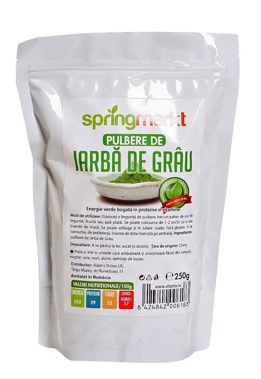 Iarba de grau, pulbere, 250 gr-ADAM.00452