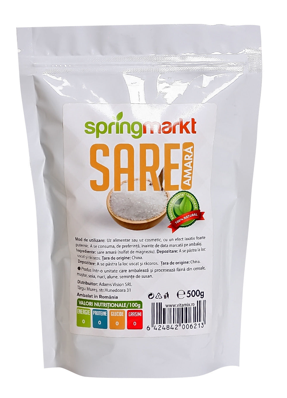 Sare amara 500gr - Springmarkt