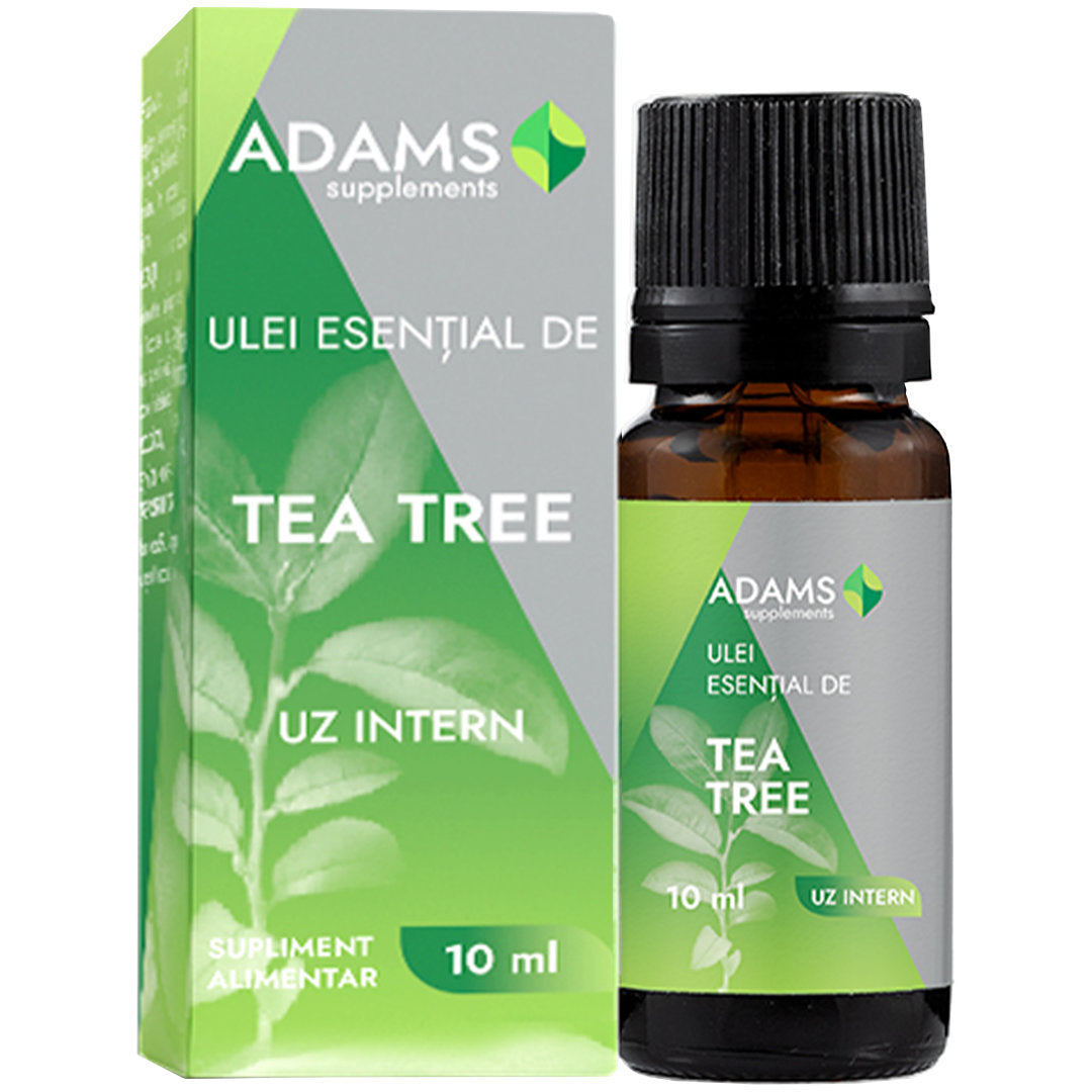 Ulei esential de tea tree 10ml (uz intern) - Adams Vision