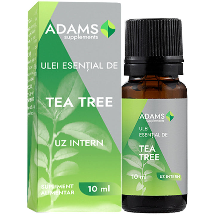Ulei esential de tea tree 10ml (uz intern) - Adams Vision