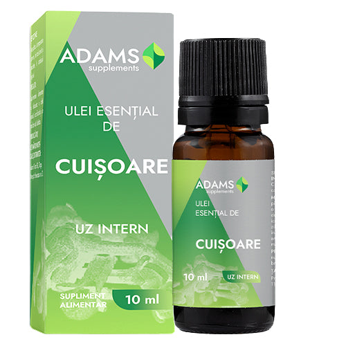 Ulei esential de cuisoare 10ml (uz intern) - Adams Vision
