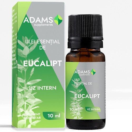 Ulei esential de eucalipt 10ml (uz intern) - Adams Vision