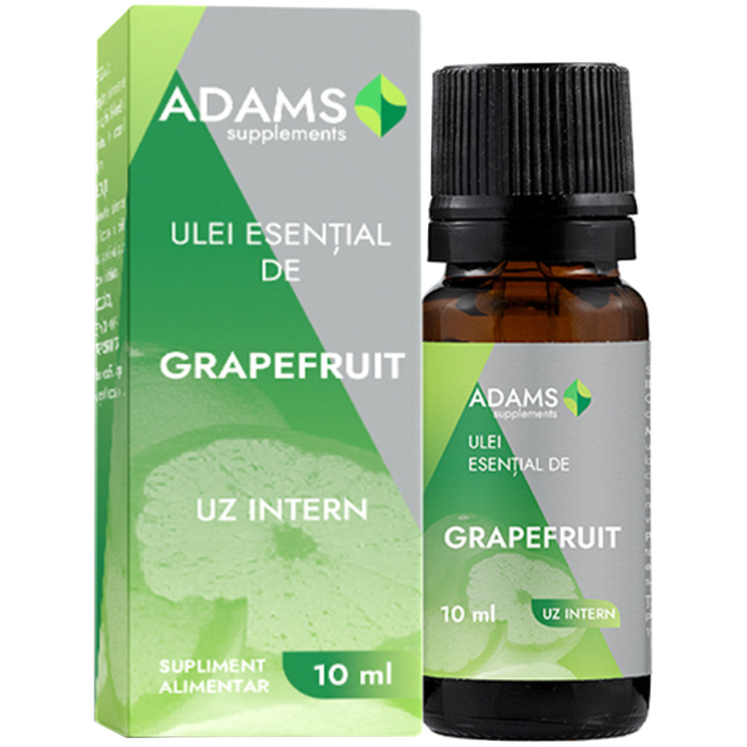 Ulei esential de grapefruit 10ml (uz intern) - Adams Vision