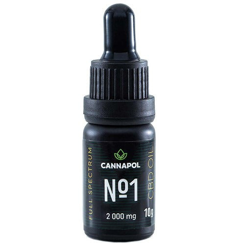 Ulei cbd 20% cannapol (spectru complet) 10gr - Cannapol