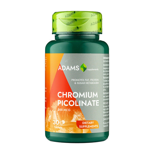 Chromium picolinate 200mcg 30cps - Adams Vision