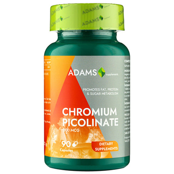 Chromium picolinate 200mcg 90cps - Adams Vision