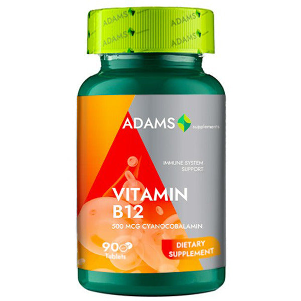 Vitamina b12 500mcg 90cpr - Adams Vision