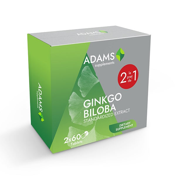 Ginkgo biloba 2*60cps pch - Adams Vision