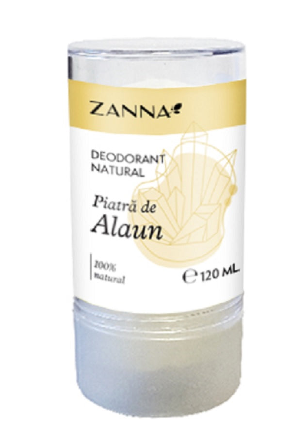 Zanna deodorant stick din piatra de alaun 120gr - Smart Nutraceutical