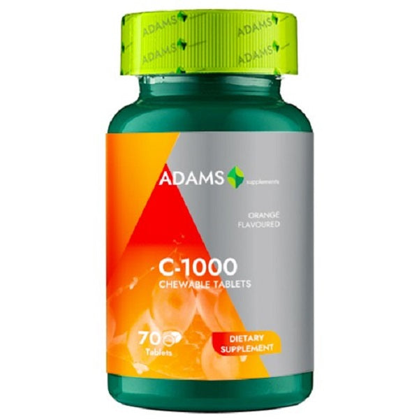 Vitamina c-1000 70cpr masticabile - Adams Vision