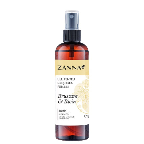 Zanna ulei pentru cresterea parului 150ml - Smart Nutraceutical
