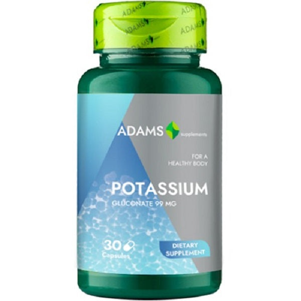 Potassium 99mg 30cps vegetale - Adams Vision