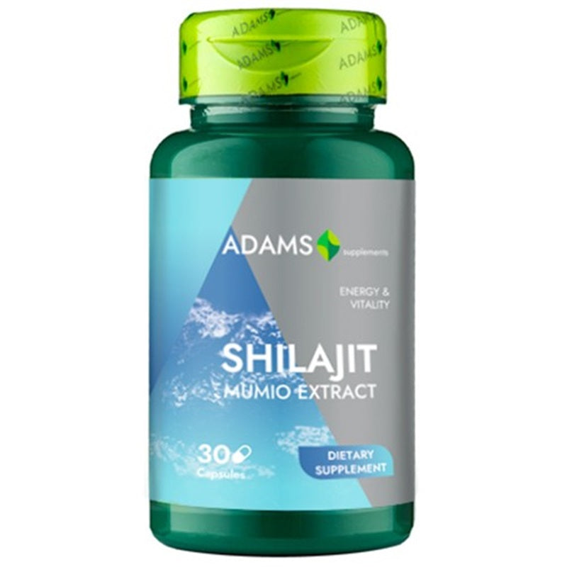 Shilajit mumio 400mg 30cps vegetale - Adams Vision