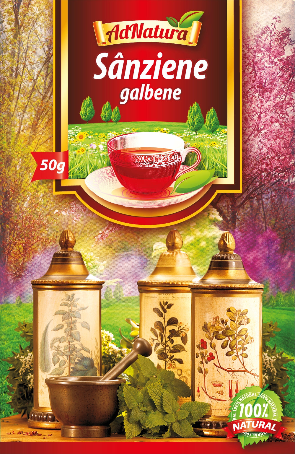 Ceai de sanziene 50gr - Adserv
