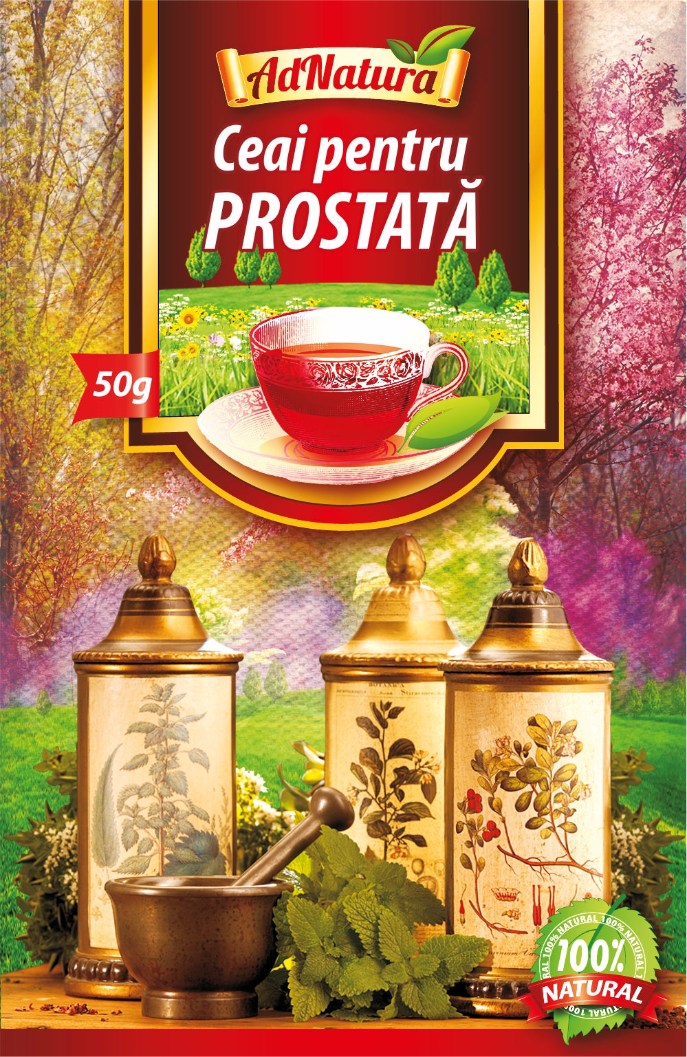 Ceai pentru prostata 50gr - Adserv