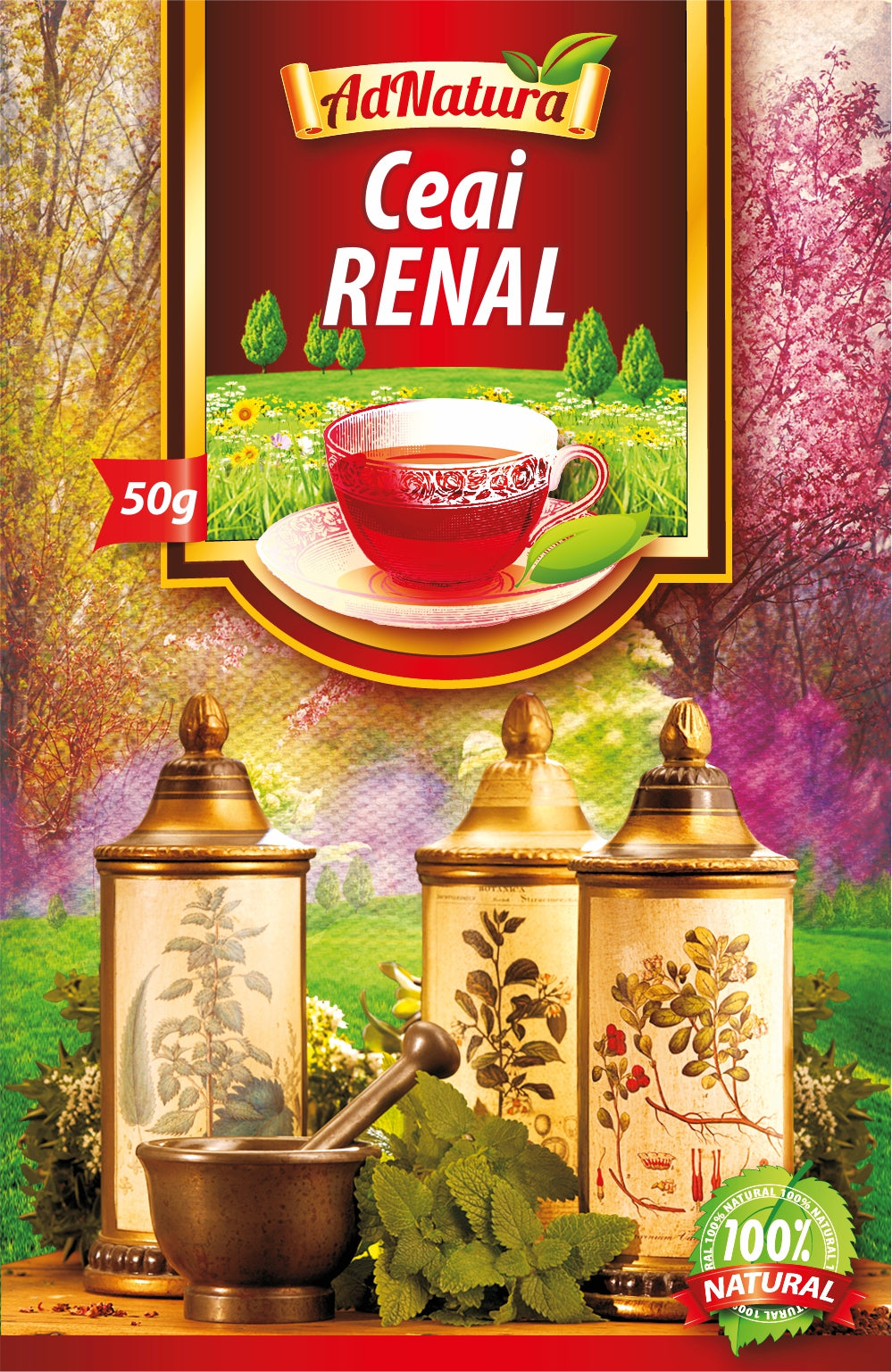 Ceai renal 50gr - Adserv