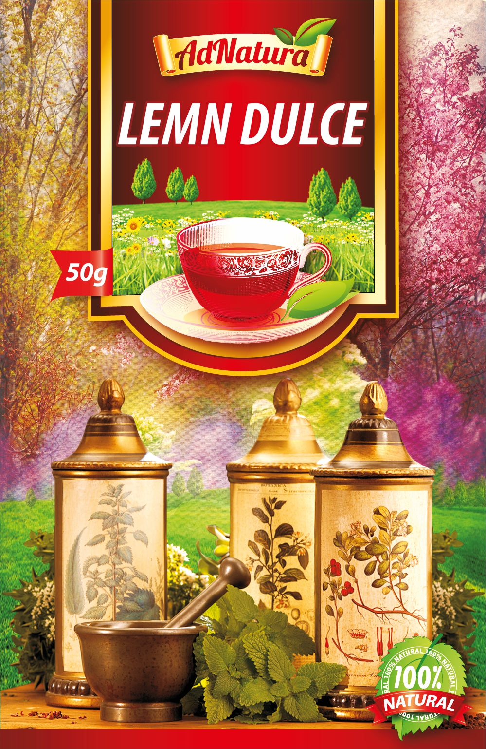 Ceai de lemn dulce 50gr - Adserv