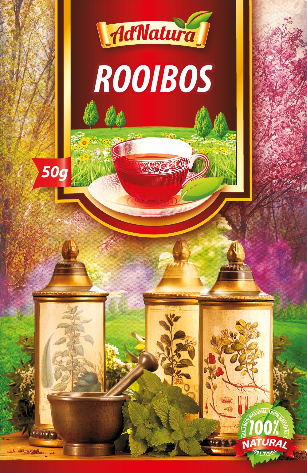 Ceai de rooibos 50gr - Adserv