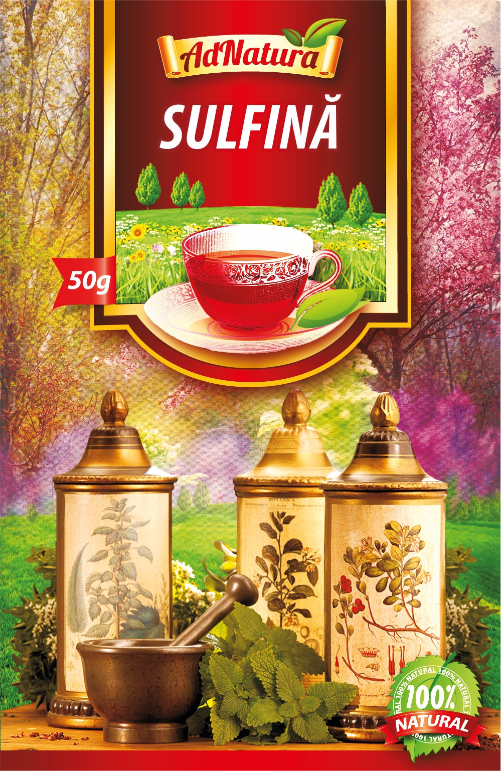 Ceai de sulfina 50gr - Adserv