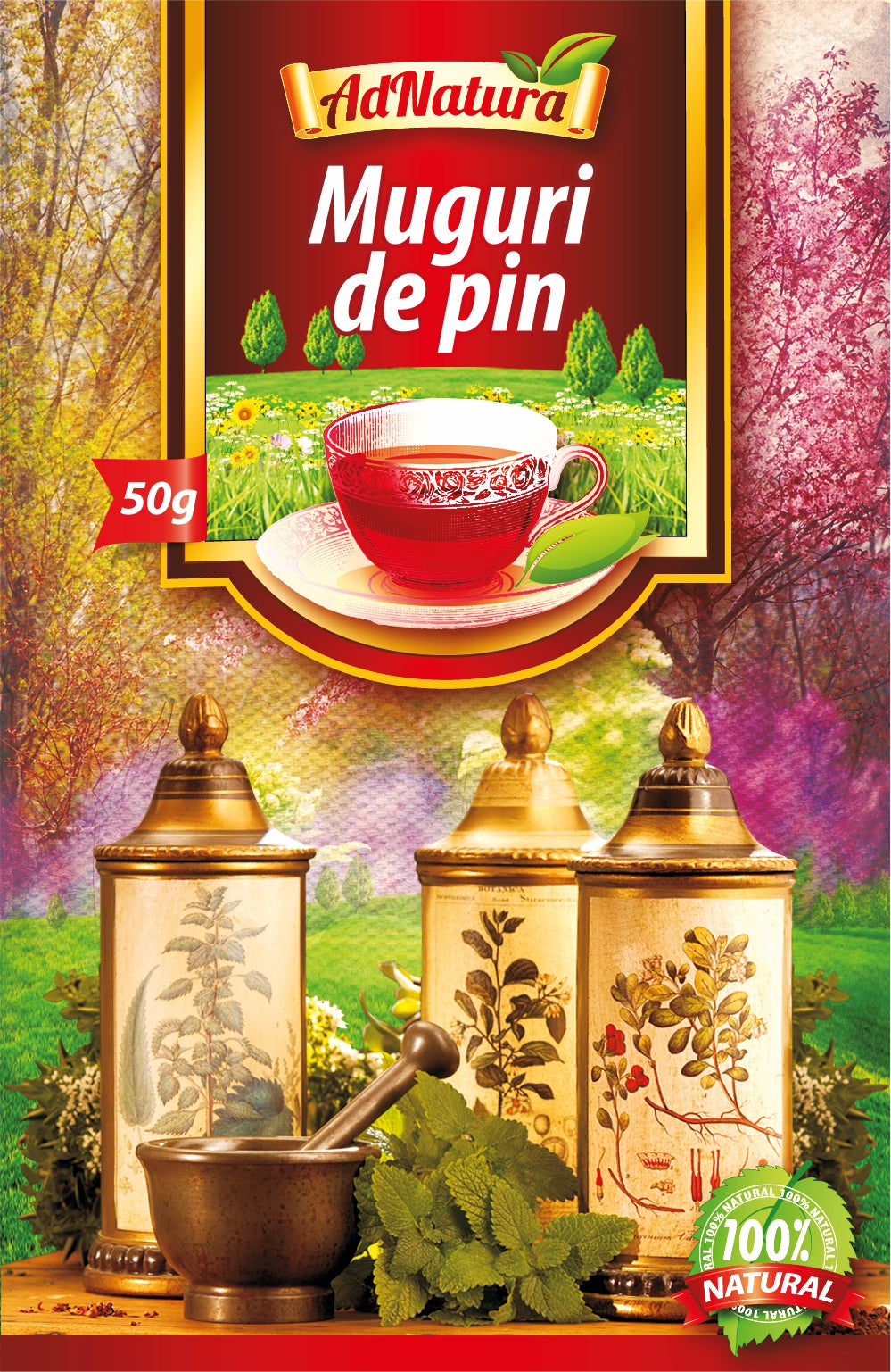 Ceai de muguri pin 50gr - Adserv