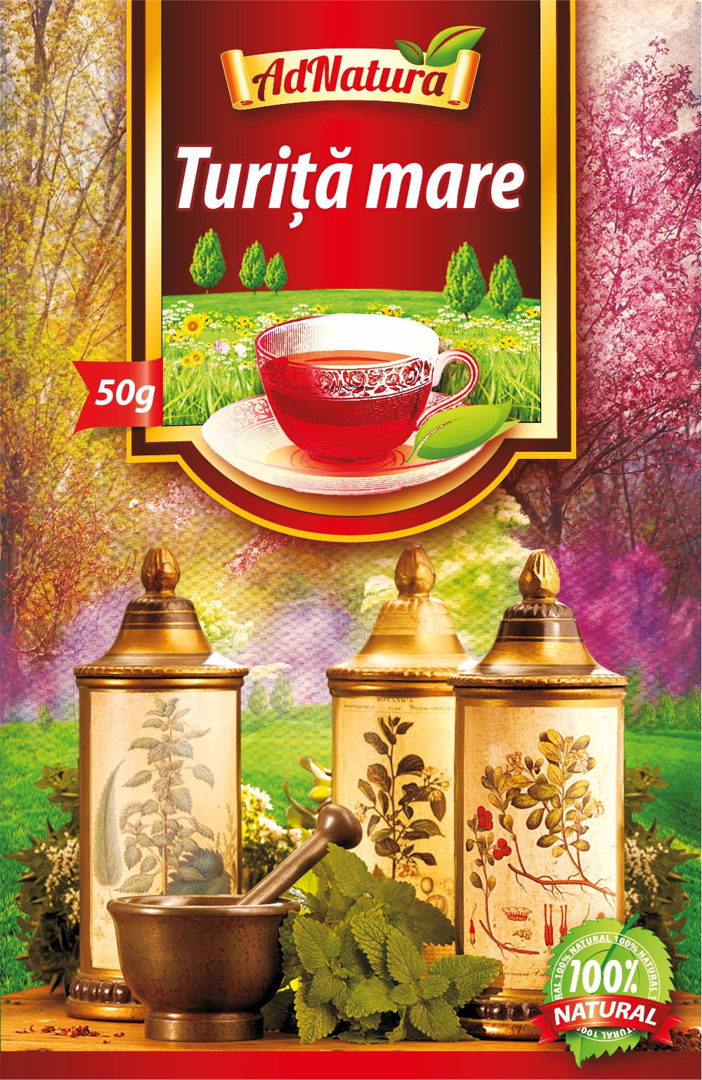 Ceai de turita mare 50gr - Adserv