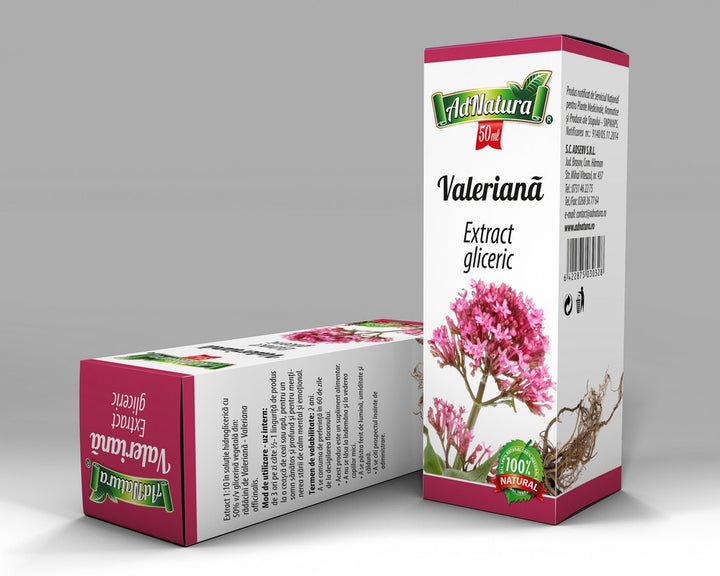 Extract gliceric valeriana radacina 50ml - Adserv