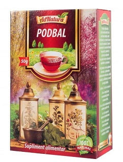 Ceai de podbal frunze 50gr - Adserv