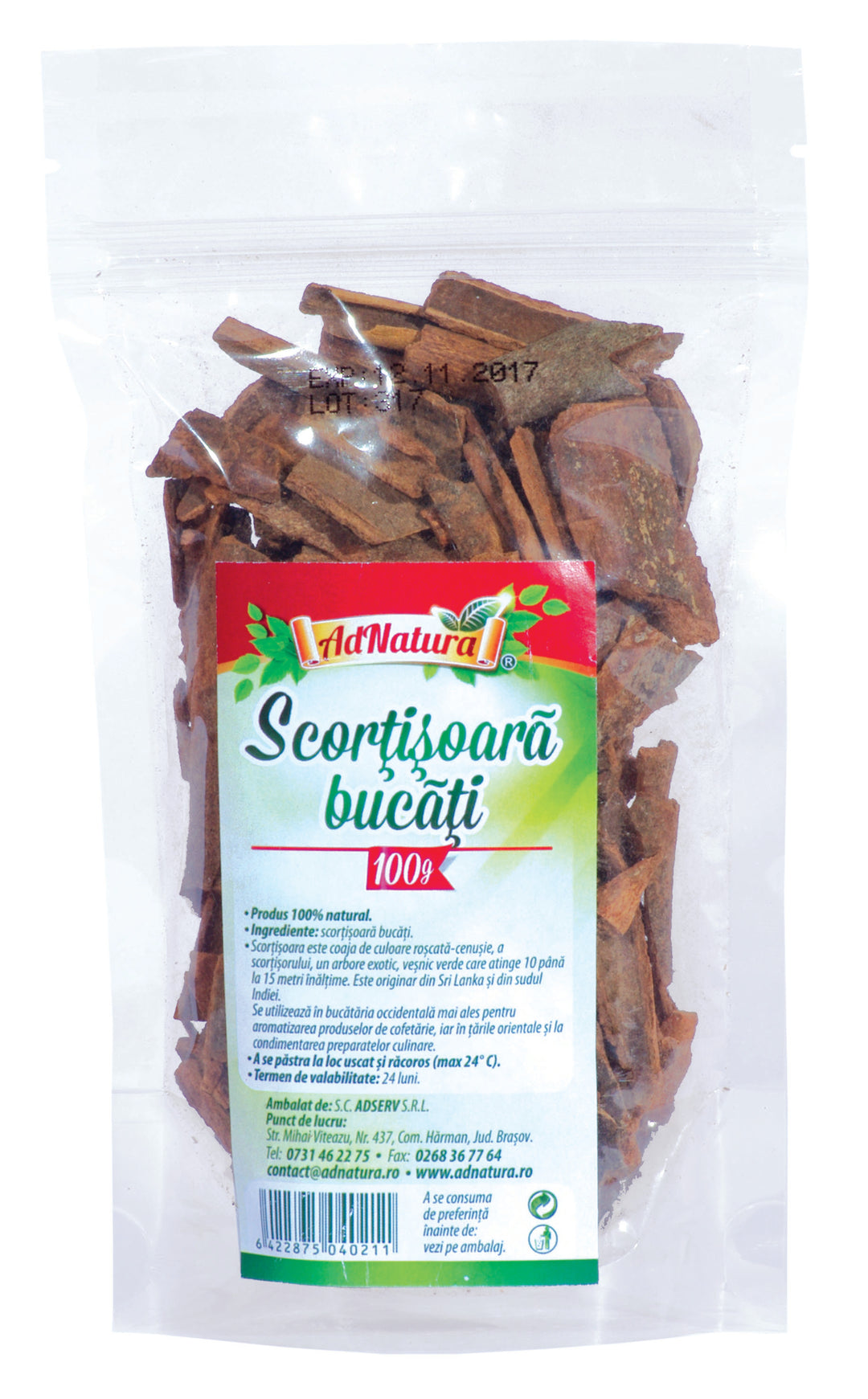 Scortisoara bucati 100gr - Adserv
