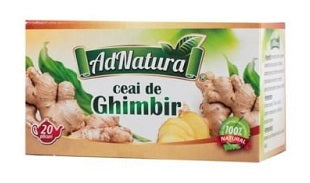 Ceai de ghimbir 1,5gr*20dz - Adserv