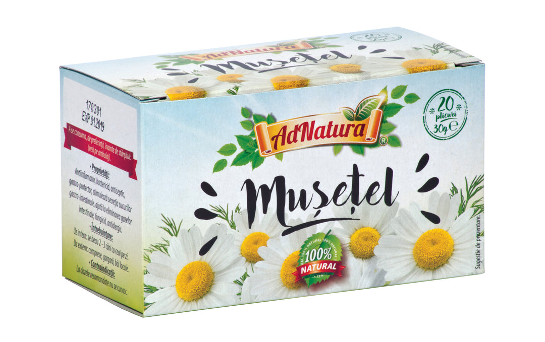 Ceai de musetel 1,5gr*20dz - Adserv