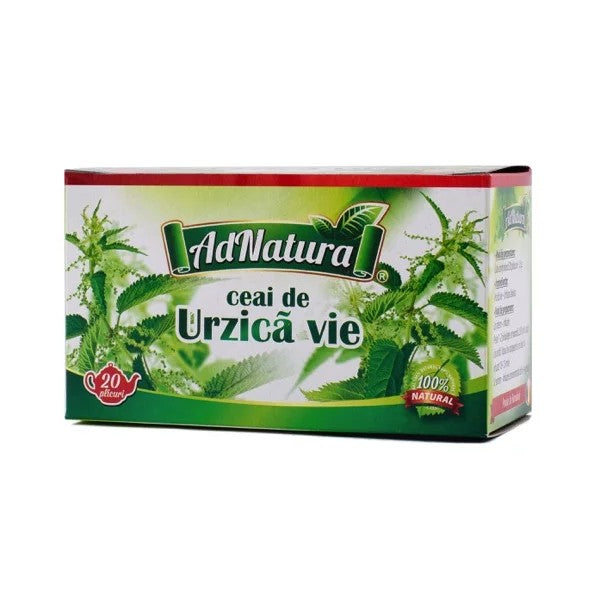Ceai de urzica vie 1,5gr*20dz - Adserv
